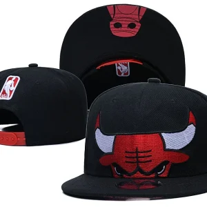 Chicago-bulls Basketball Cap Professional League Hat Adjustable Flat Cap