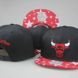 Chicago-bulls Basketball Ball Cap Professional League Hat Adjustable Flat Cap