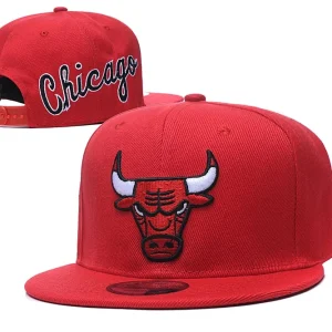 Chicago-bulls Basketball Cap Professional League Hat Adjustable Flat Cap